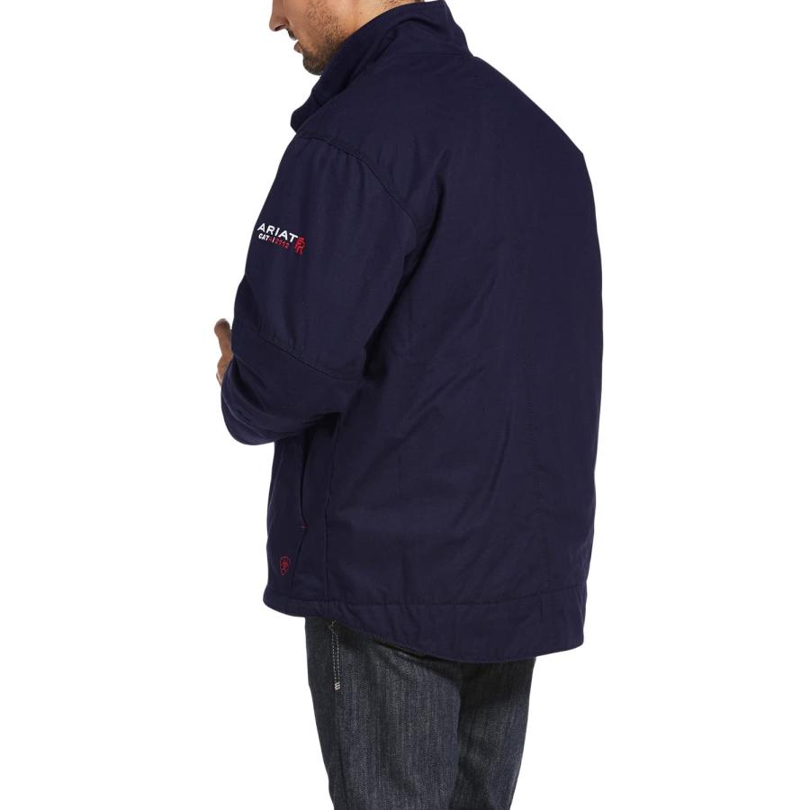 【並行輸入品】Ariat Male FR Workhorse Insulated Jacket Navy Largeの画像