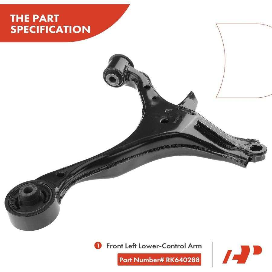 【並行輸入品】A-Premium Front Left Lower Control Arm  with Bushing  Compatible witの画像
