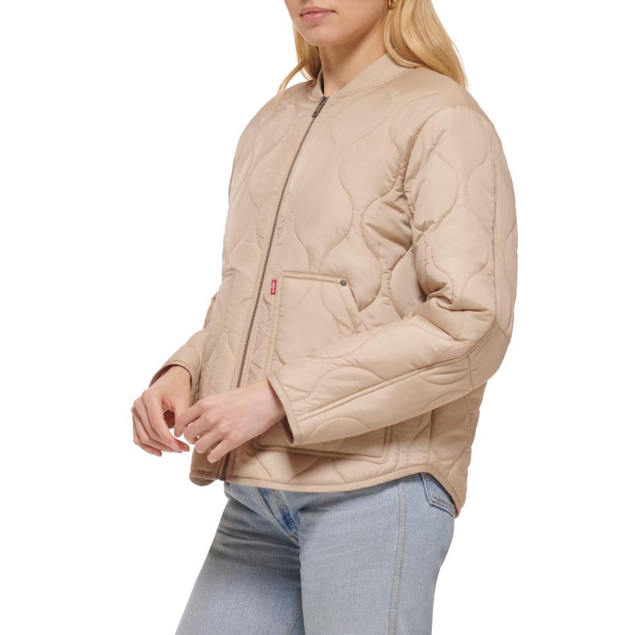 Levi's Plus Size Women's Onion Quilted Liner Jacket, Sesame, 3X L 並行輸入品｜good-face｜07