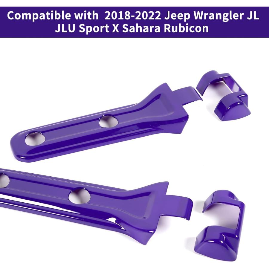 【並行輸入品】SQQP Tailgate Hinge Cover Spare Tire Rear Door Bracket Trim Cover Trの画像