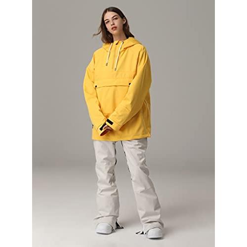 【並行輸入品】GS SNOWING Women and Men Pullover Hooded Insulated Ski Jacket Wiの画像