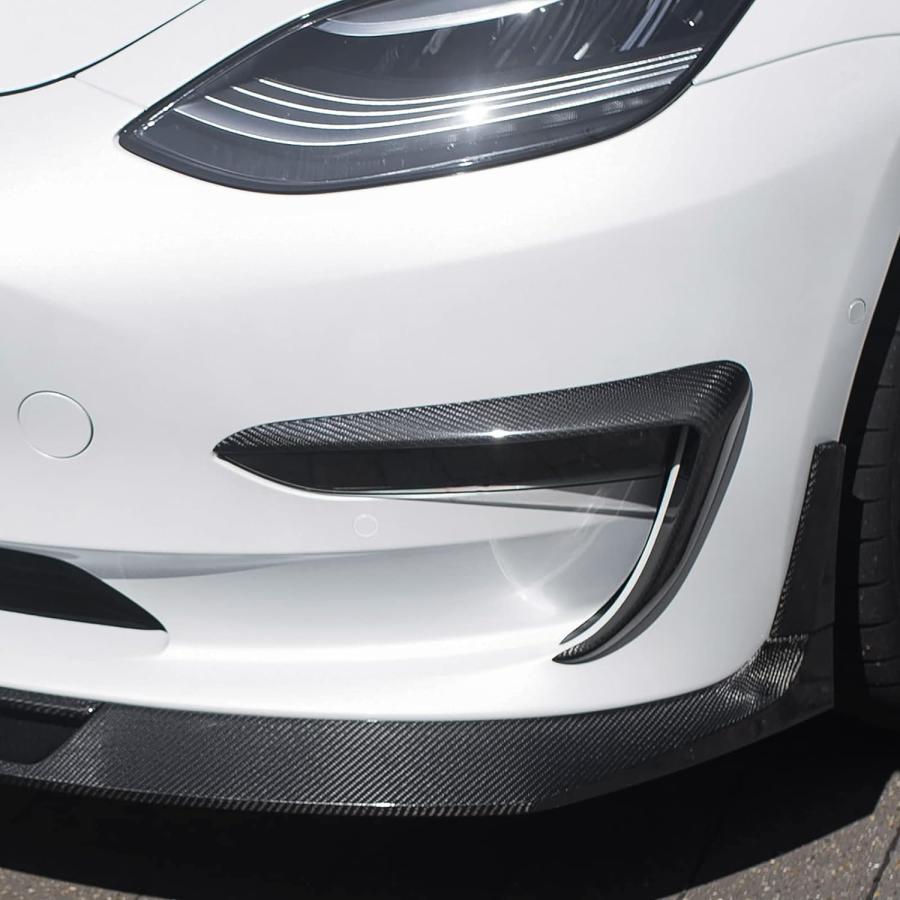 【並行輸入品】FREEMOTOR802 Compatible With 2017-2023 Tesla Model 3 Fog Light Trims_1