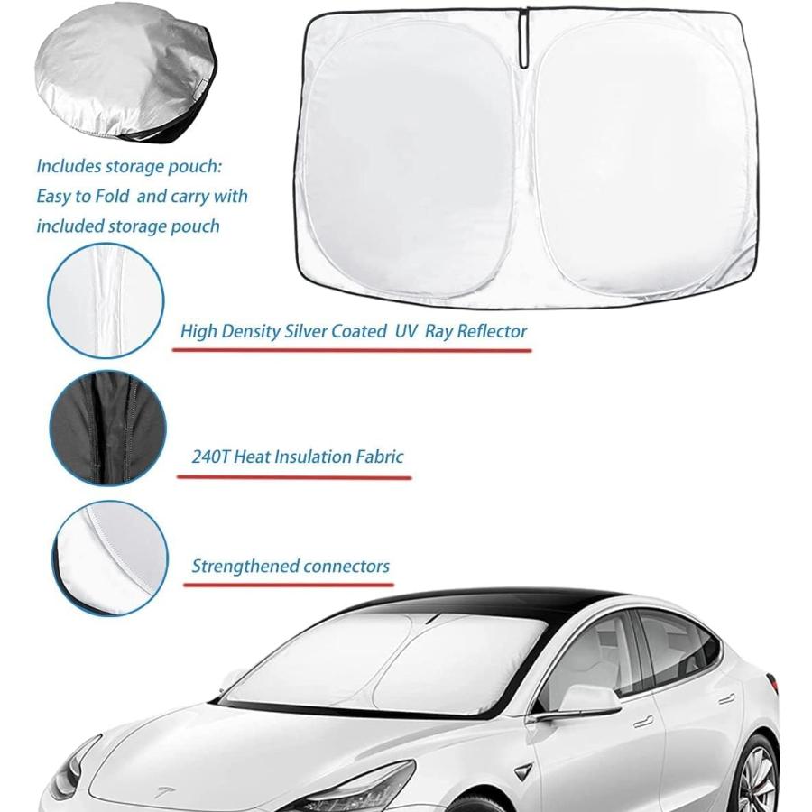 TESLA MODEL Y用サンシェード　純正品 並行輸入品】Tesla Model Y サンルーフシェード サンシェード ルーフ