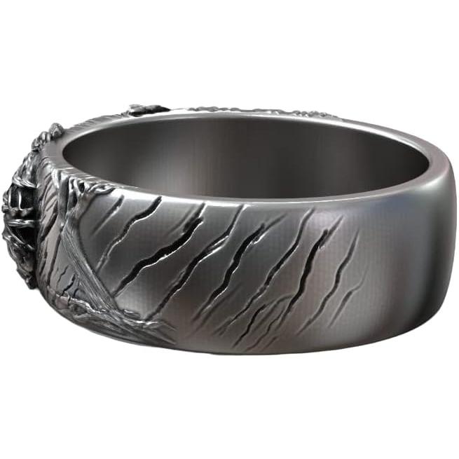 【並行輸入品】Lion Head Wild Nature Claws Wedding Band Handmade Lion King Crown He_4