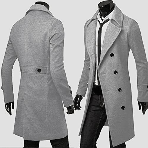 【並行輸入品】Ymosrh Jackets For Men, Bomber Jacket Rain Coats Jean Men Winterの画像