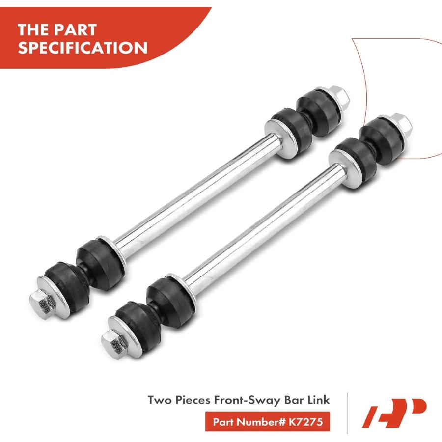 【並行輸入品】A-Premium 10Pcs Front Suspension Kit  Upper Control Arm  Sway Bar  T_4