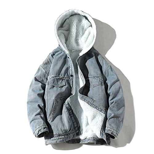 【並行輸入品】Men's Warm Hooded Winter Jacket Coat Oversized Street Hip Hop Meの画像