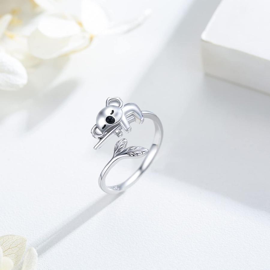 並行輸入品】JUSTKIDSTOY パンダ/コアラリング 925スターリング