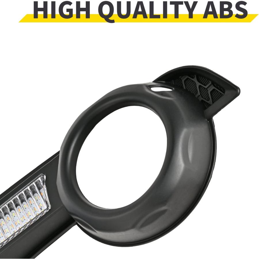 【並行輸入品】GELTTULU LED デイタイム ランニングライトキット トヨタ 4Runner 2013-2021 DRL フロントフォグ ウィンの画像