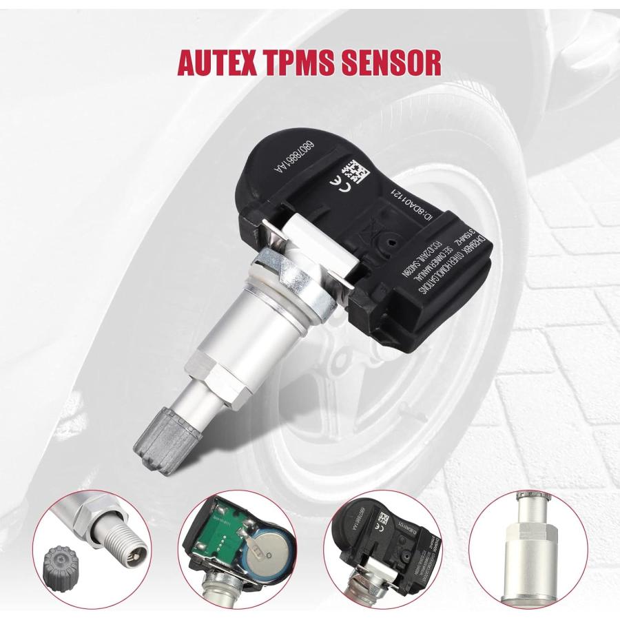 並行輸入品】AUTEX TPMSセンサー タイヤ空気圧センサー 315MHz タイヤ