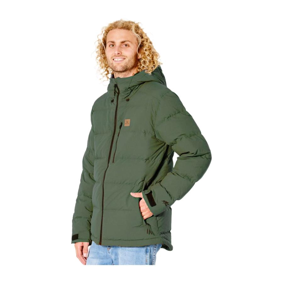 【並行輸入品】Rip Curl Mens Anti Series HI Loft Hooded Coat Jacket   Deep Foreの画像