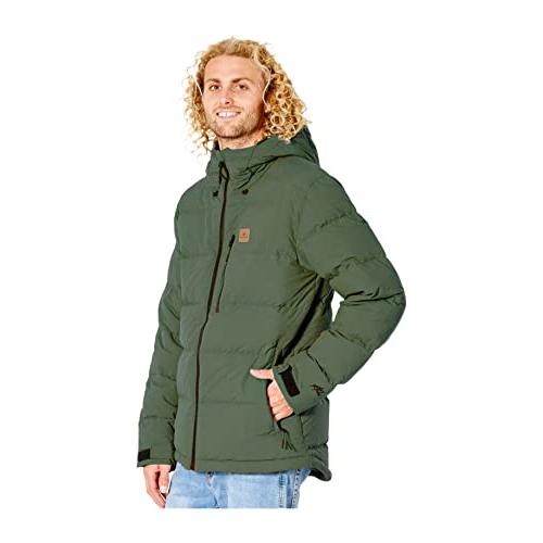 【並行輸入品】Rip Curl Mens Anti Series HI Loft Hooded Coat Jacket   Deep Foreの画像