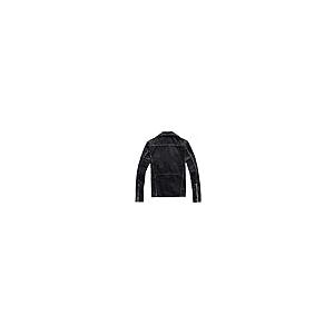 【並行輸入品】Youllyuu Mens Designer Zipper Denim Jacket Hip Hop Punk Denim Coの画像