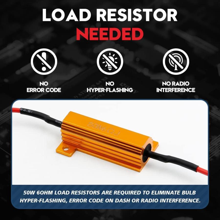【並行輸入品】VEHICODE 3157 LED電球 アンバー イエロー ウィンカーライト 3057 3156 3157A 3157NA 3457 3の画像
