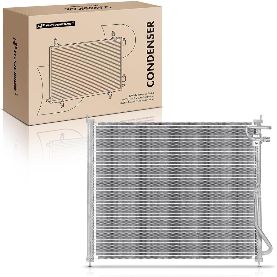 並行輸入品】A-Premium エアコンエアコンコンデンサー Volvo 740 1990