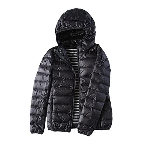 【並行輸入品】Ownwfeat Hooded Ultralight White Duck Down Down Jacket Women's W_1