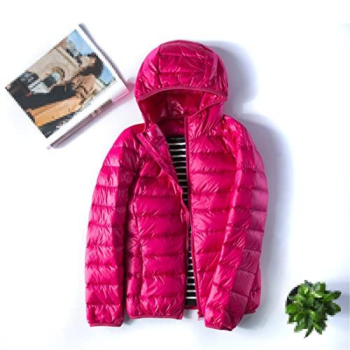 【並行輸入品】Ownwfeat Hooded Ultralight White Duck Down Down Jacket Women's W_4