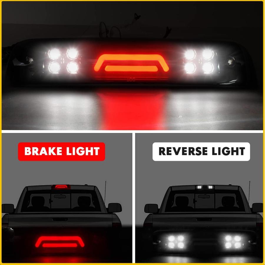【並行輸入品】JYMAOYI LEDサードブレーキライト交換用 2009-2018 Dodge Ram 1500 2500 3500ピックアップ用 レの画像