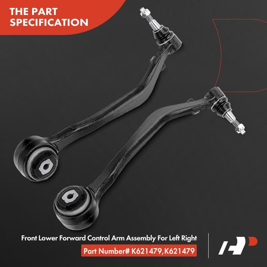 【並行輸入品】A-Premium 10Pcs Front Suspension Kit  Lower Control Arm Sway Bar Linの画像