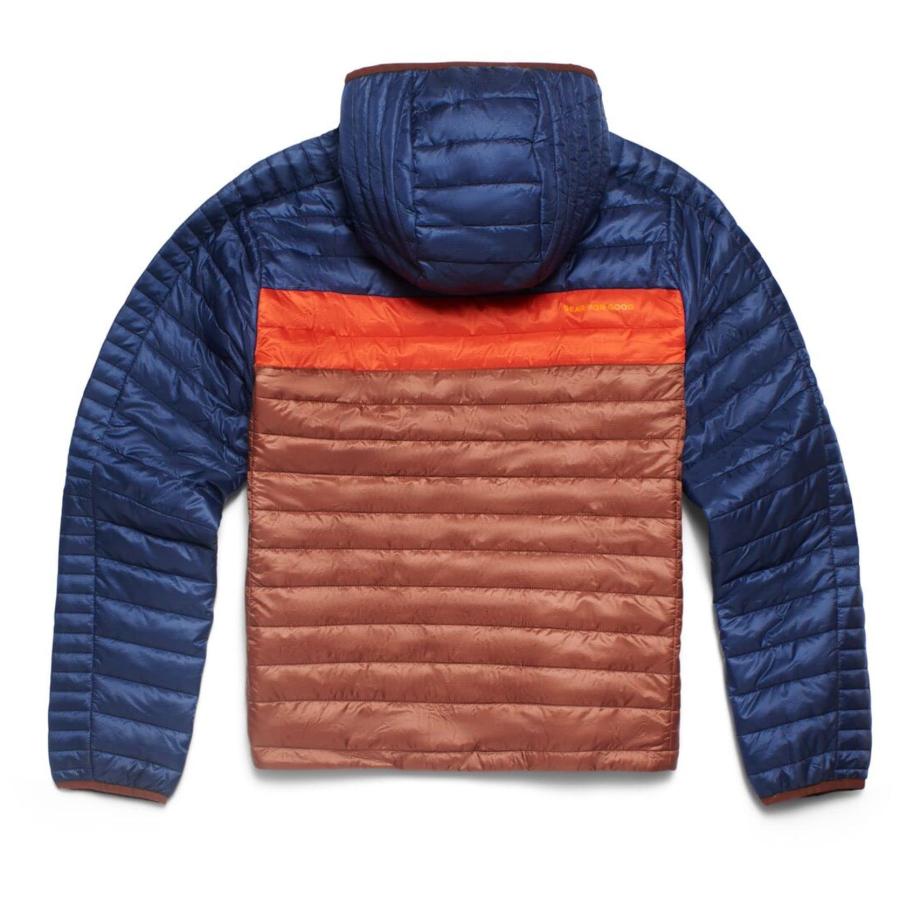 【並行輸入品】Cotopaxi Capa Insulated Hooded Jacket   Men's Chestnut & Maritimの画像