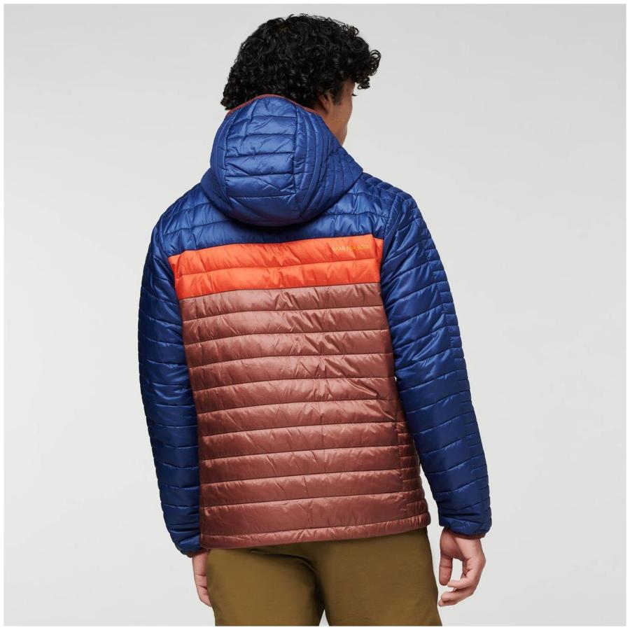 【並行輸入品】Cotopaxi Capa Insulated Hooded Jacket   Men's Chestnut & Maritimの画像