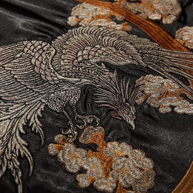【並行輸入品】Autumn Yokosuka Embroidery Chinese Suzaku Jacket Men's And Womenの画像