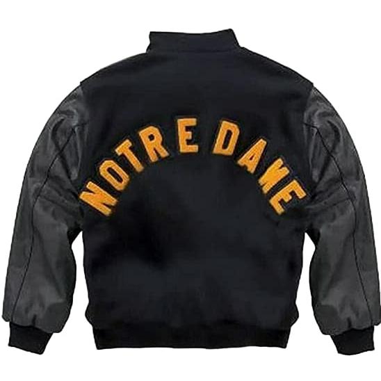 【並行輸入品】Rudy NOTRE DAME Jacket | Fighting Irish Varsity Bomber Jacket (aの画像