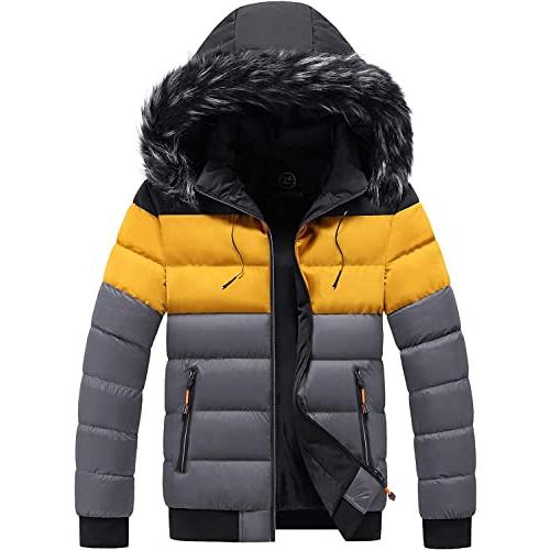 【並行輸入品】SAFRAS Women's Winter Puffer Coat Parka Removable Fur Trim Hoode_1