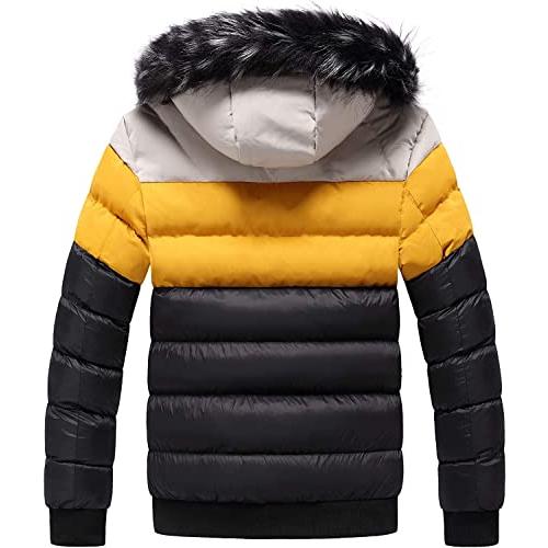 【並行輸入品】SAFRAS Women's Winter Puffer Coat Parka Removable Fur Trim Hoode_4