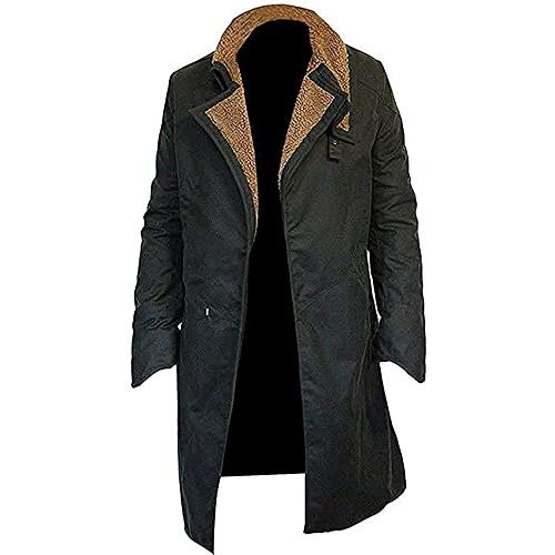 【並行輸入品】Men's Blade Ryan Gosling Runner 2049 Officer K Trench Coat withの画像