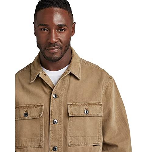 G Star Raw Men's Chore Workwear Jacket, Rainbow Dark Toggee 並行輸入品｜good-face｜08