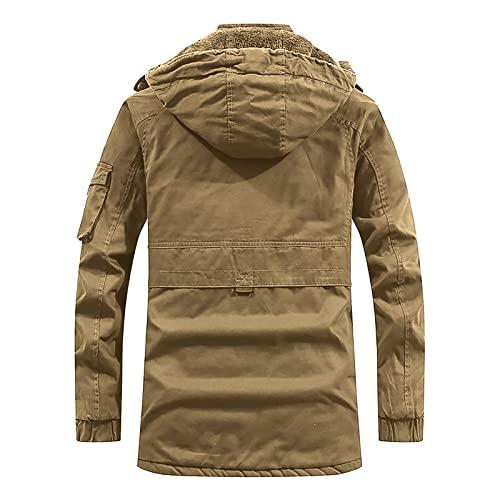【並行輸入品】Ymosrh Mens Jackets Winter, Winter For Men Clothes Trench Coat Sの画像