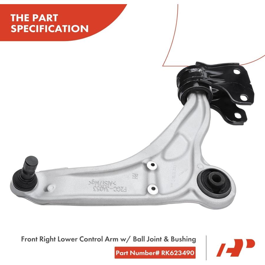 【並行輸入品】A-Premium 6Pcs Front Suspension Kit  Lower Control Arm Sway Bar Linkの画像