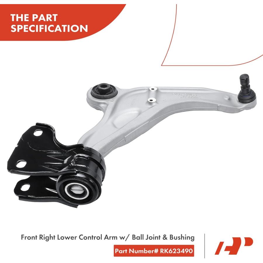 【並行輸入品】A-Premium 6Pcs Front Suspension Kit  Lower Control Arm Sway Bar Linkの画像
