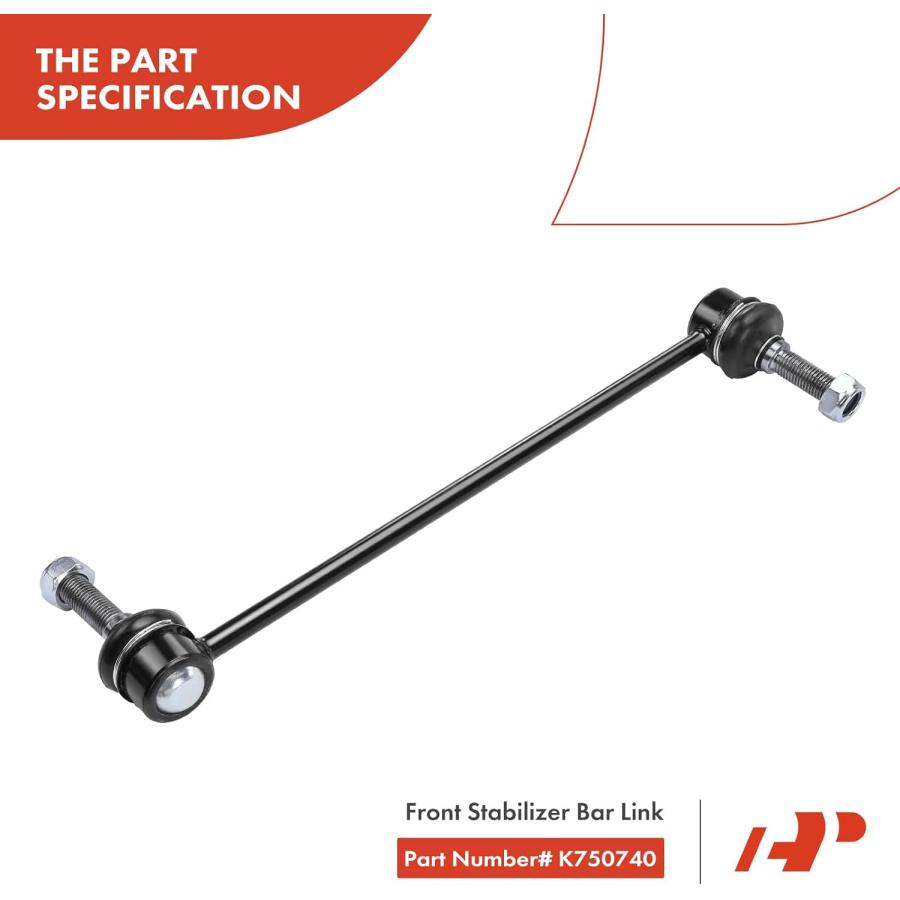 【並行輸入品】A-Premium 6Pcs Front Suspension Kit  Lower Control Arm Sway Bar Linkの画像
