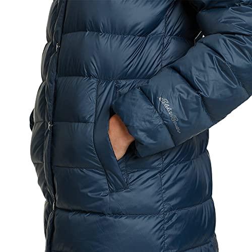 【並行輸入品】Eddie Bauer レディース StratusTherm ダウンパーカー, ブラック, Large Petite Eddieの画像
