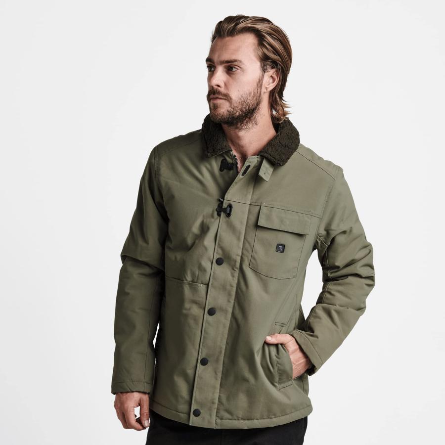 【並行輸入品】ROARK Men's Axeman Jacket, Fully Sherpa Lined Zip Up Coat, Lightの画像