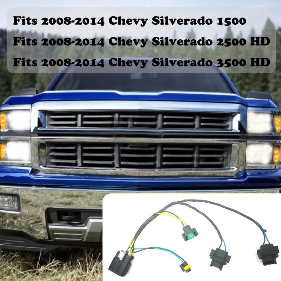 【並行輸入品】Alicatong 645745 645-745 Headlight Wiring Harness Compatible with Siの画像