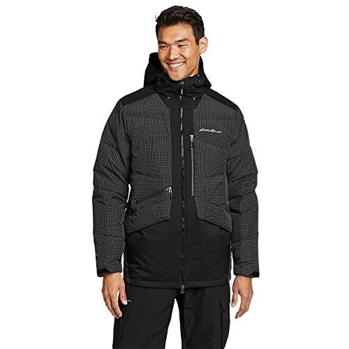 【並行輸入品】Eddie Bauer Men's Night Ski Down Jacket, Black, Largeの画像