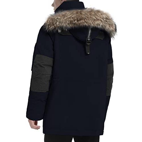 【並行輸入品】HARD LAND Men's Down Parka Extreme Warm Winter Jacket With Realの画像