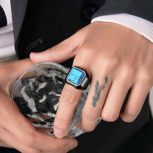 並行輸入品】シグネットリング 14K ゴールド ステートメント