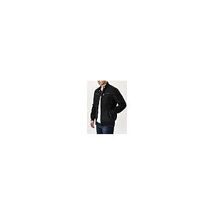 【並行輸入品】BEEOME 2022 Men's Casual Jackets Solid Zip Up Black Jacket Fallの画像