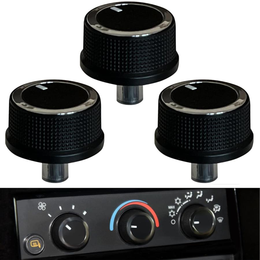 シボレーC/K C1500 ビレットエアコンスイッチノブ シボレーCHEVROLETC1500 ビレットエアコンスイッチノブ