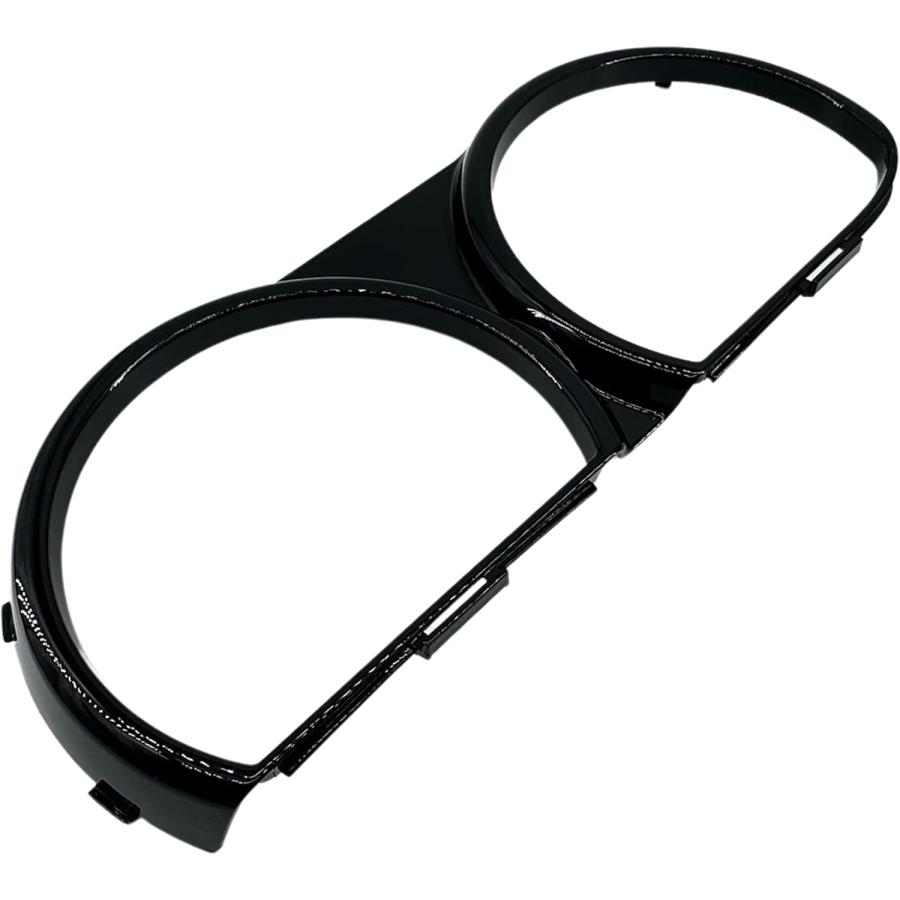 【並行輸入品】ALTBET フロントヘッドライトランプ ベゼルトリム 左右 2015-2021 Dodge Challenger 交換用 682590の画像