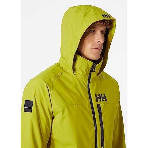 【並行輸入品】Helly Hansen Mens HP Racing LIFAloft Hooded Jacket, 452 Bright Mの画像