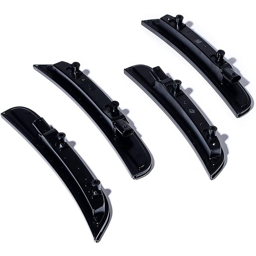 【並行輸入品】Astra Depot スモークレンズ サイドマーカーライト ビニールティント アンバーレッド フロントリアサイドマーカー ラップカバーの画像