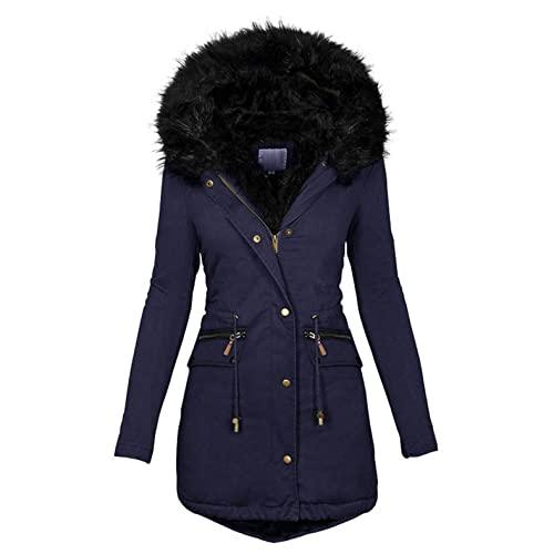 【並行輸入品】Womens Winter Coats, Womens Winter Coats, Womens Pea Coats Fur Lの画像