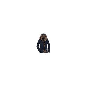 【並行輸入品】TOWMUS Men's Winter Coat Puffer Jacket Thicken Warm Fur Down Parの画像