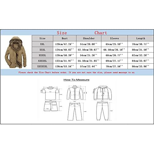 【並行輸入品】TOWMUS Men's Winter Coat Puffer Jacket Thicken Warm Fur Down Parの画像