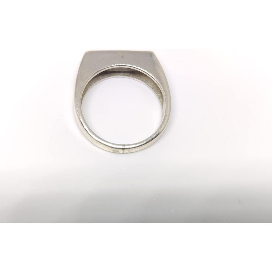 【並行輸入品】GEM RING STORE'S Aquamarine Ring Signet Ring Mens Ring Women Ring
